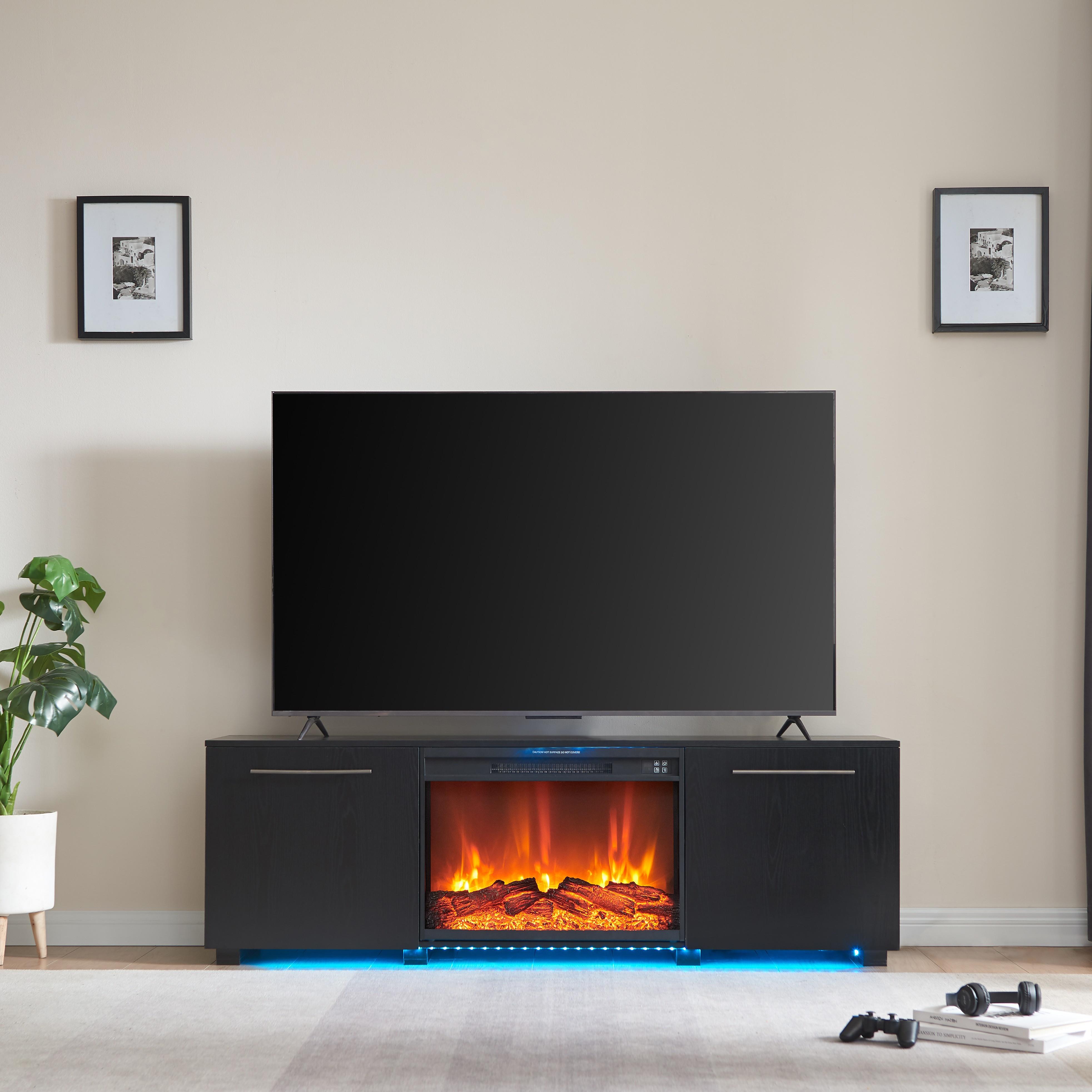 Rent to Own Living Essentials 68" Medford TV Console With Led & 26